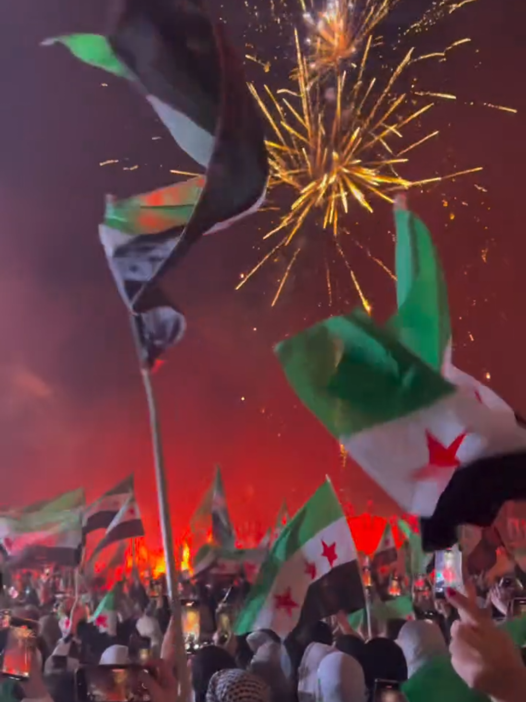 #سوريا الأن احتفال النصر #إدلب #جسرالشغور #