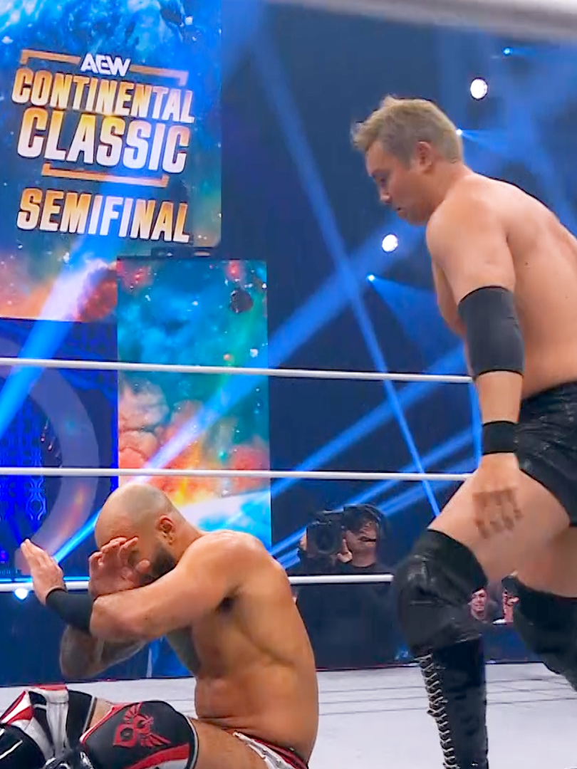 #AEWWorldsEnd 2024: Okada was a menace for this one 😭