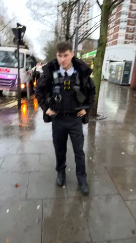 Pc Samir back at it in bush chasing some yutes on leccys 