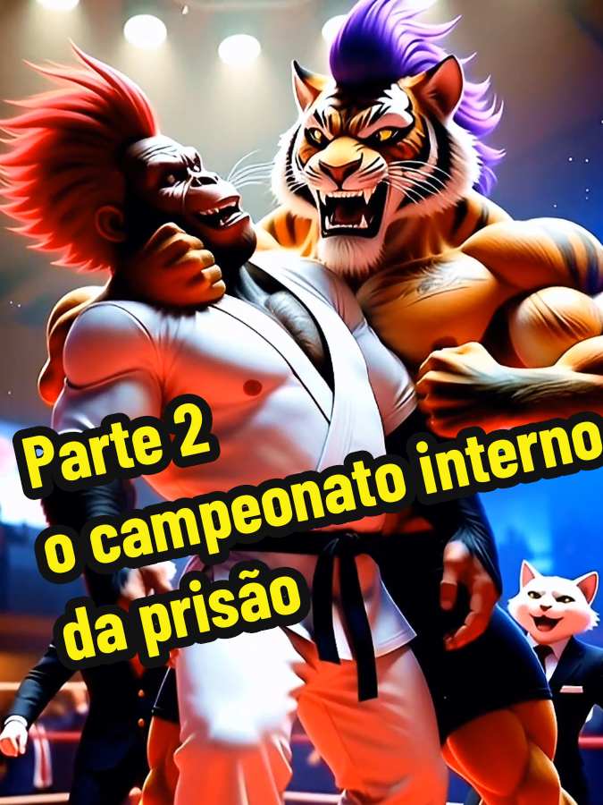 Cat story/ parte 2 o campeonato interno de prisão parte 2 / Tik Tok cat #cat #parte2 #tiktokcats  #gatos  #story 