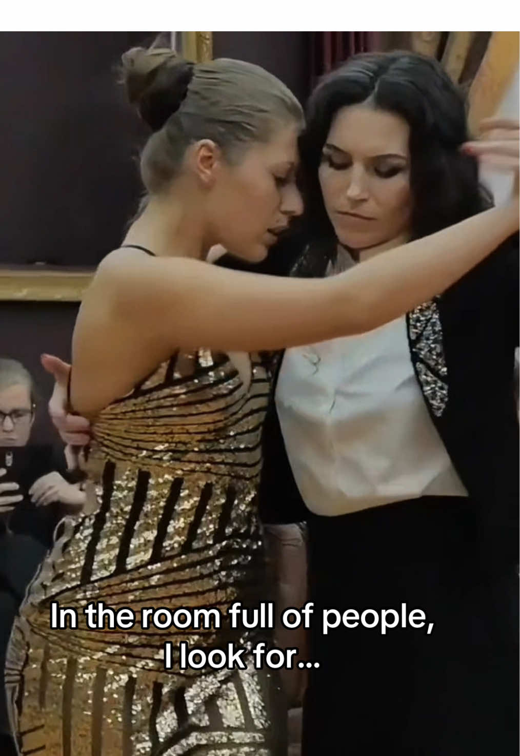 and finally I find her #wlw #tango #lesbiancouple 