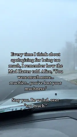 So muchness and I don’t apologize #madhatter #extra #notchangingtoday #nottomorrow 