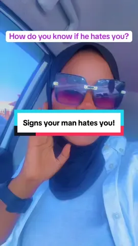 How do u know he hates u?