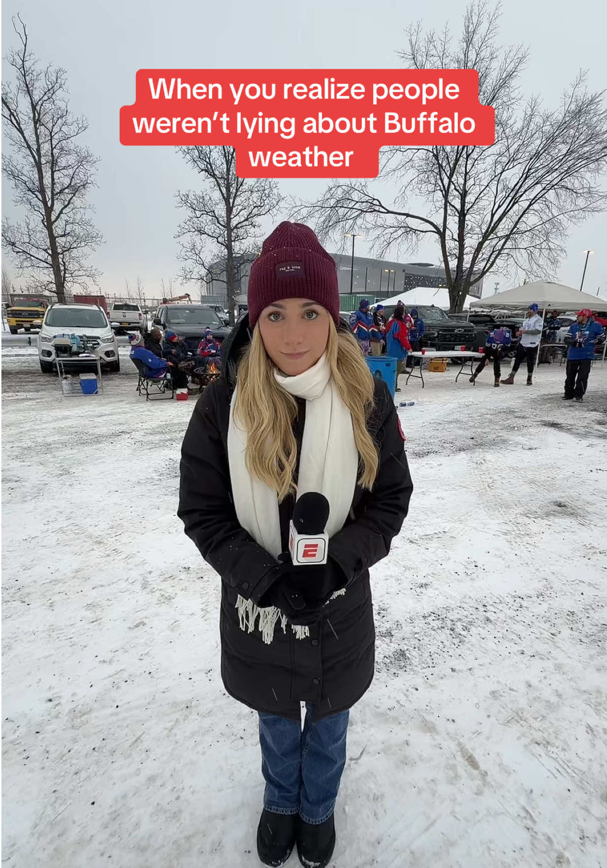 Football weather @ESPN #buffalo #bills #espn #nfl 