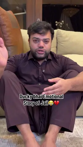 Ducky bhai Emotional Story of Jail😭💔 #rajabfamily #rajabbutt #duckybhai #haidershah #viral 