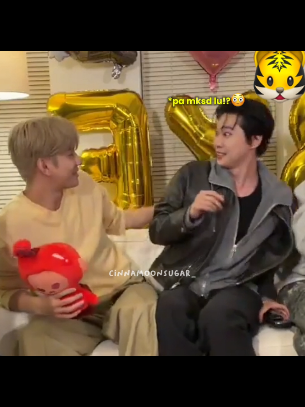 #doyoung kaget sendiri pas ditanya 