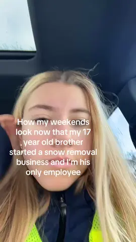 Should I put this on my resume #fyp #snow #chicago #winter #familybusiness