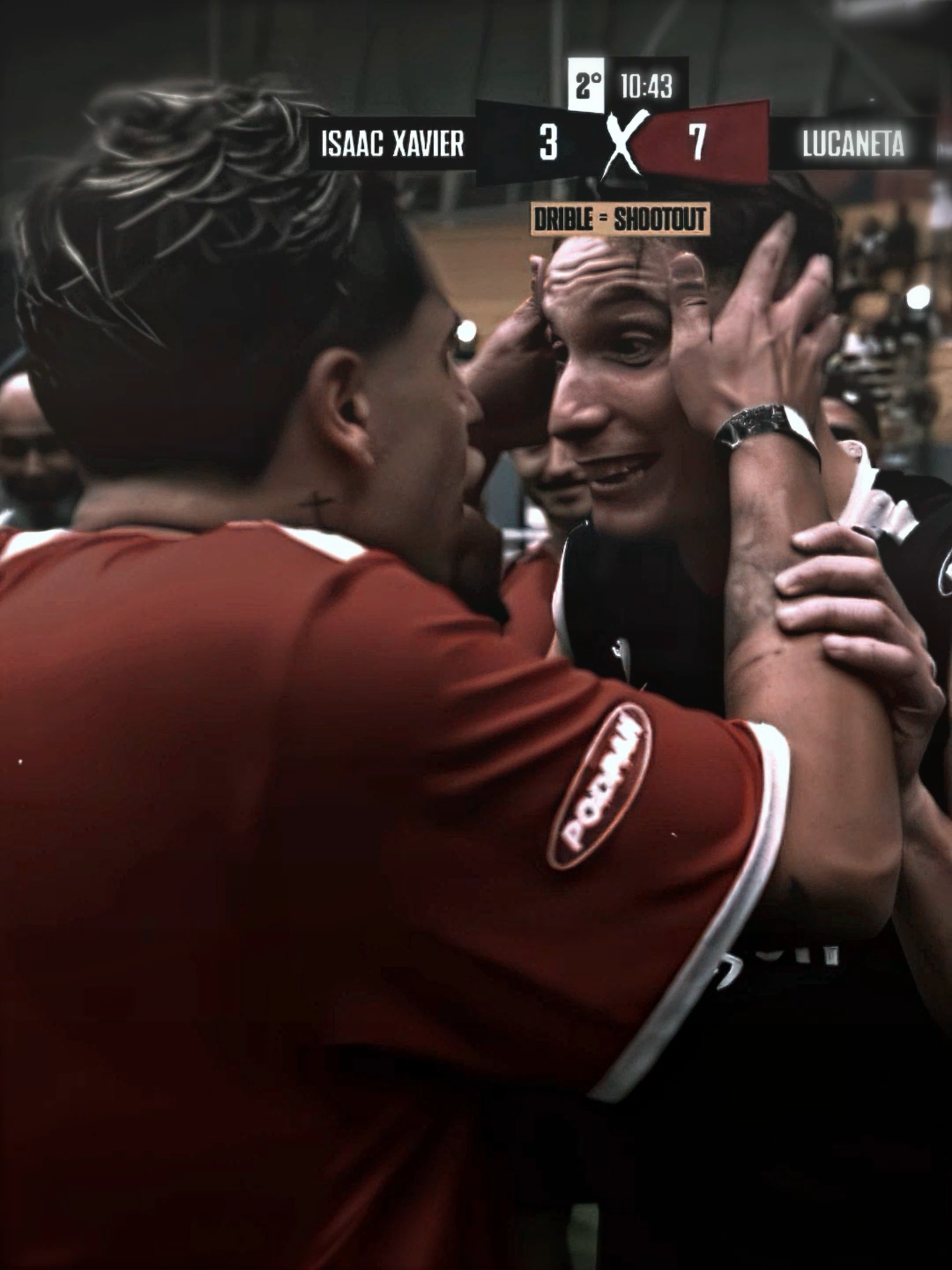 Lucaneta amassou o Isaac Xavier #podpah #clipapdph #ligax1podpah  @podpah