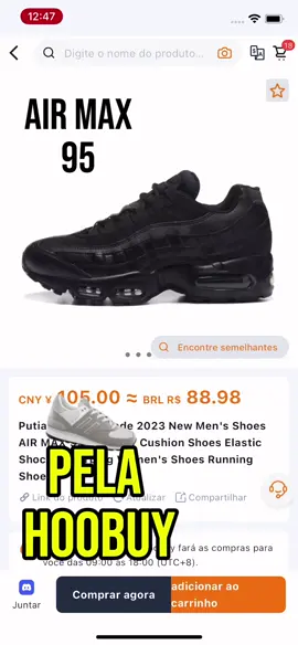 Air max 95 pela Hoobuy #fyyyyyyyyyyyyyyyy#hoobuy#fypシ゚ 
