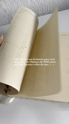 Meu primeiro Planner da Cicero! E que lindo ele é. 💛🥹  Pode vir agora 2026, estou preparada!⭐️  #fyp #viral #Lifestyle #fy #2026 