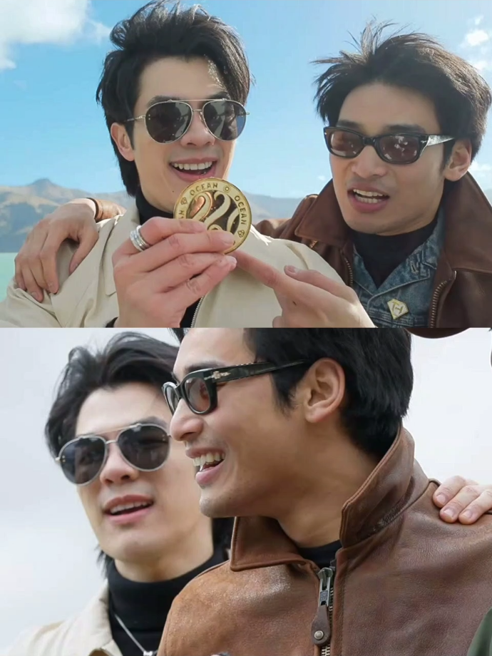 myapo udh kek kepisah lama 😭 saling manggilmemanggil .. gemess bgtt 🤏🏻  #milephakphum #aponattawin #mileapo 