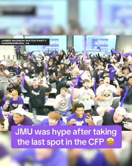 #JamesMadison claims the 12-seed in the #CFP 😤 #CollegeFootball #cfb