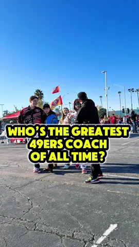 Who’s the greatest coach for the @San Francisco 49ers of all time??  I think there’s only one answer and one answer only…. Who do y’all think it is??  Let us know in the comments!  HAPPY SUNDAY!!  #Tailgates #levisstadium #fttb #49ers #sundayroutine 