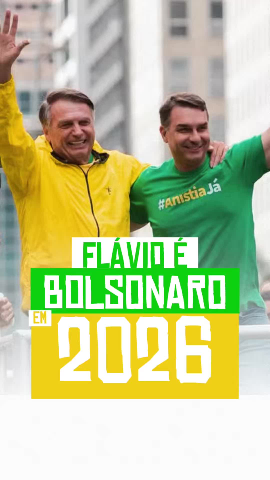Somos milhões. E em 2026, somos Bolsonaro. Juntos pela mesma fé no futuro e pela reconstrução do Brasil, para devolvê-lo ao caminho certo. 2026 é Bolsonaro. 🇧🇷 #2026ÉBolsonaro #Direita #PL22