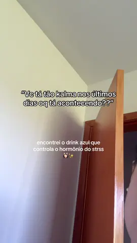 Klminha o dia todo com esse drink azul #foryou 