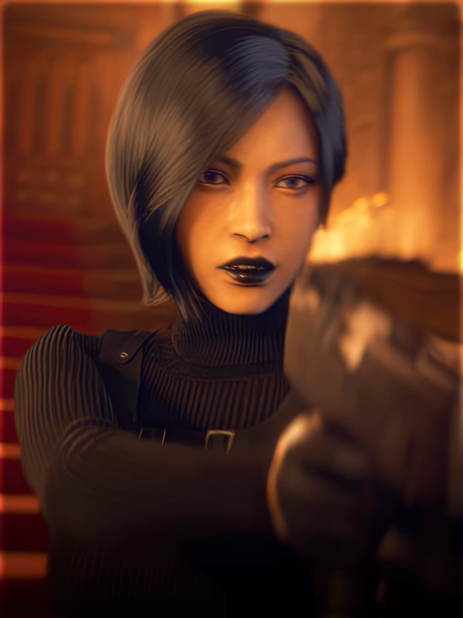 This also counts as an update to the uni performance i needed hahah | #adawong #residentevil #residentevil4 #residentevil4remake #residenteviledit #adawongedit  | SCP @adasf4v |