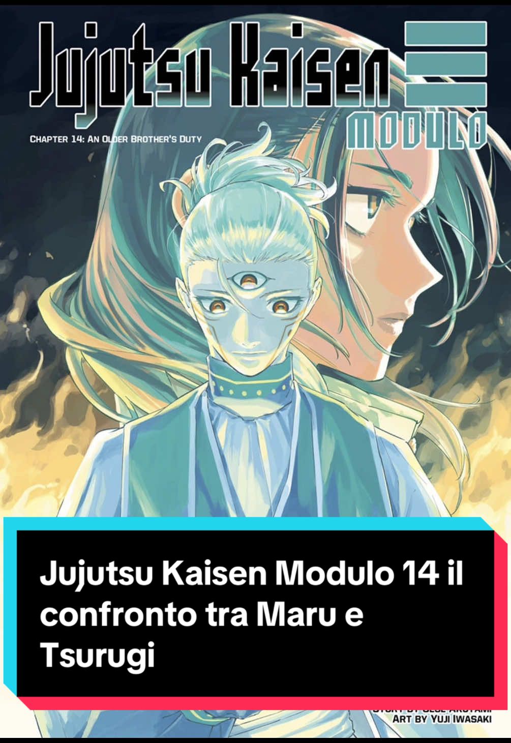 Jujutsu Kaisen Modulo 14 il confronto tra Maru e Tsurugi #jujutsukaisen #jujutsukaisenmodulo #jjk #anime #manga 