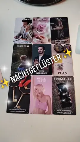 ✨ NACHTGEFLÜSTER ✨ #Orakel #tarotlovereadings #spiritual #viralvideo 