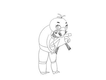 My hand is tired of drawing ahh 👹 #freddyfazbear #fivenightsatfreddys #fnaf2movie #fnaf2 #fnaf 