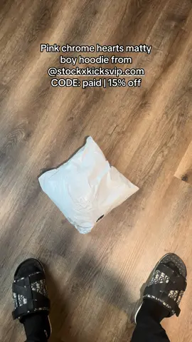 Pink ChromeHearts Matty Boy Hoodie | CODE: paid for 15% off @stockxkicksvip.com #stockxkicksvip #skylarpaid #fyp #unboxing #reseller 