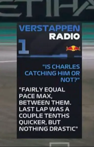 It’s touching to see Charles was trying his best to chase down both McLarens, so he could help Max fight for the WDC. 😭 The two of them have had a love-hate relationship since childhood, and now he’s giving everything to help him.  #f1 #abudhabi #maxverstappen #charlesleclerc 