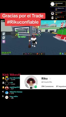 Gracias por la confianza 😊😸🎊#robloxfyp #robaunbrairont #robloxgames #Tiktoklive 