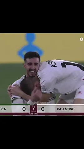 رسميا تاهل سوريا وفلسطين للدور القادم بعد التعادل واللحظات الجميلة مع بعضهم البعض في الاحتفالات 🥹💚❤️ ( تعالوا الانىىىتا بالبايو) #اتي_سوبر #سوريا #فلسطين 