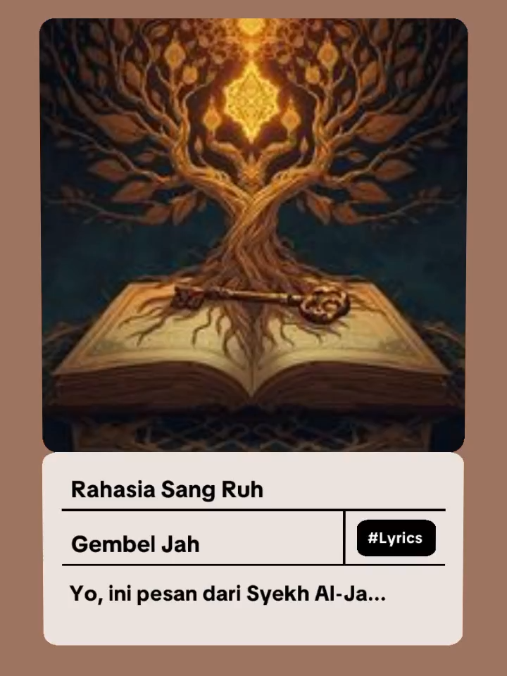 untuk lagu yg ini sudah rilis publik y kawan kawan, aku daftarkan dengan nama artis Gembel Jah 😅🙏 n sekarang sudah ada di semua platform musik, yg lain menunggu masih under riview,  terimakasih untuk semua yg sudah memotivasi dan mendukung saya untuk rilis di banyak platform, semoga kalian suka dengan lagu lagu saya dan semoga liriknya bisa selalu mengingatkan kita kepada Allah SWT 🙏 #fyp #musikviral #suno #semangat #reggaeton #reggaetonviejito #reggaetontiktok #outsider_espada #gembeljah #rahasiasangruh