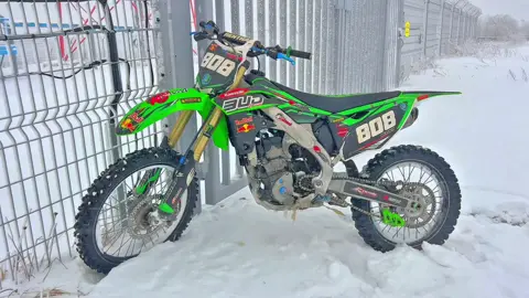 ❄️❄️❄️ ##kawasaki #kxkillaz #moto 