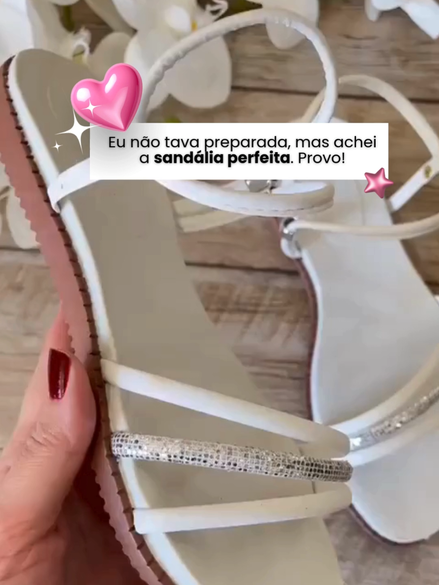 Rasteirinha Glitter Strass Sandália Plana Preta Branca Nude Rasteira Feminina Sandália Confortável