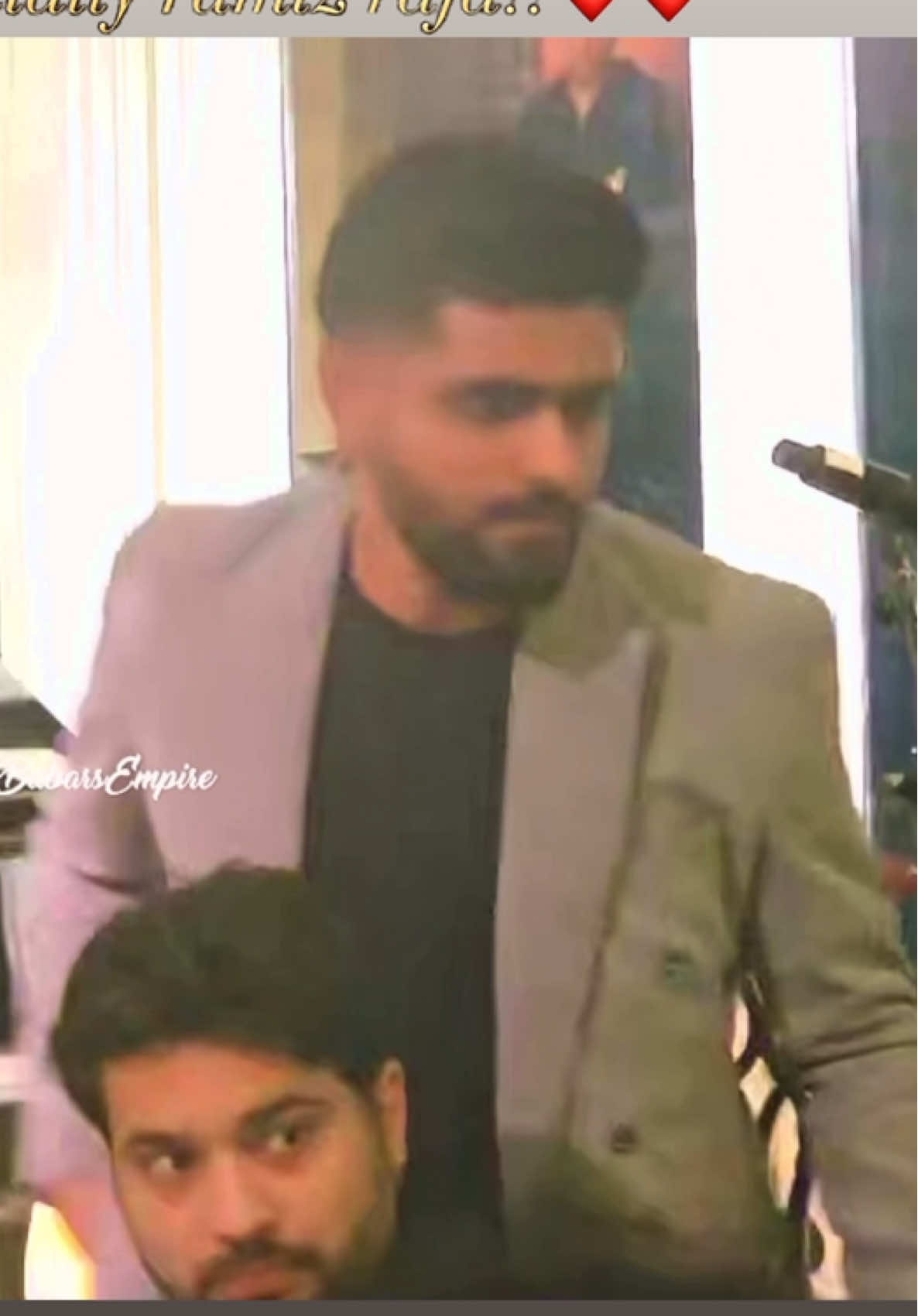He’s a sweetheart 🫶🏻 #babarazam #pakistancricketteam #foryoupage 