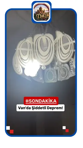 Son Dakika: Van’da Deprem! Van’ın Tuşba ilçesinde 4.6 büyüklüğünde deprem meydana geldi. AFAD verilerine göre saat 22:17:30’da kaydedilen sarsıntı, yerin 6.11 km derinliğinde gerçekleşti. Büyüklük: 4.6 (Mw) Merkez üssü: Tuşba (Van) Tarih: 7 Aralık 2025 Saat: 22:17 (TSİ) Koordinatlar: 38.80417 N – 43.52417 E Derinlik: 6.11 km Kent merkezinde ve çevre ilçelerde hissedilen deprem kısa süreli paniğe neden oldu. Şu ana kadar olumsuz bir ihbar bildirilmedi. Kaynak:AFAD DEPREM #NEWS #KEŞFETTEYİZ #KEŞFET #VAN #DEPREM 