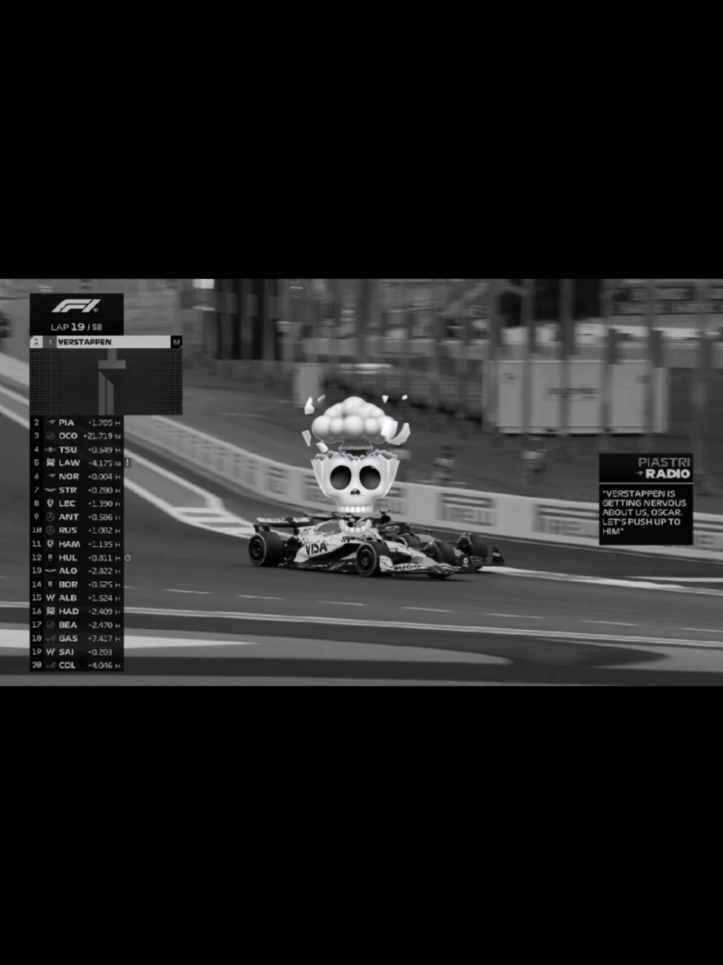 bro tried to overtake lando btw that double overtake was good #f1tiktok #formula1 #foryoupage #f1memes #landonorris 