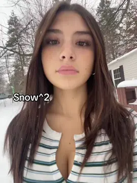 #fyp #snowbunny #snow 