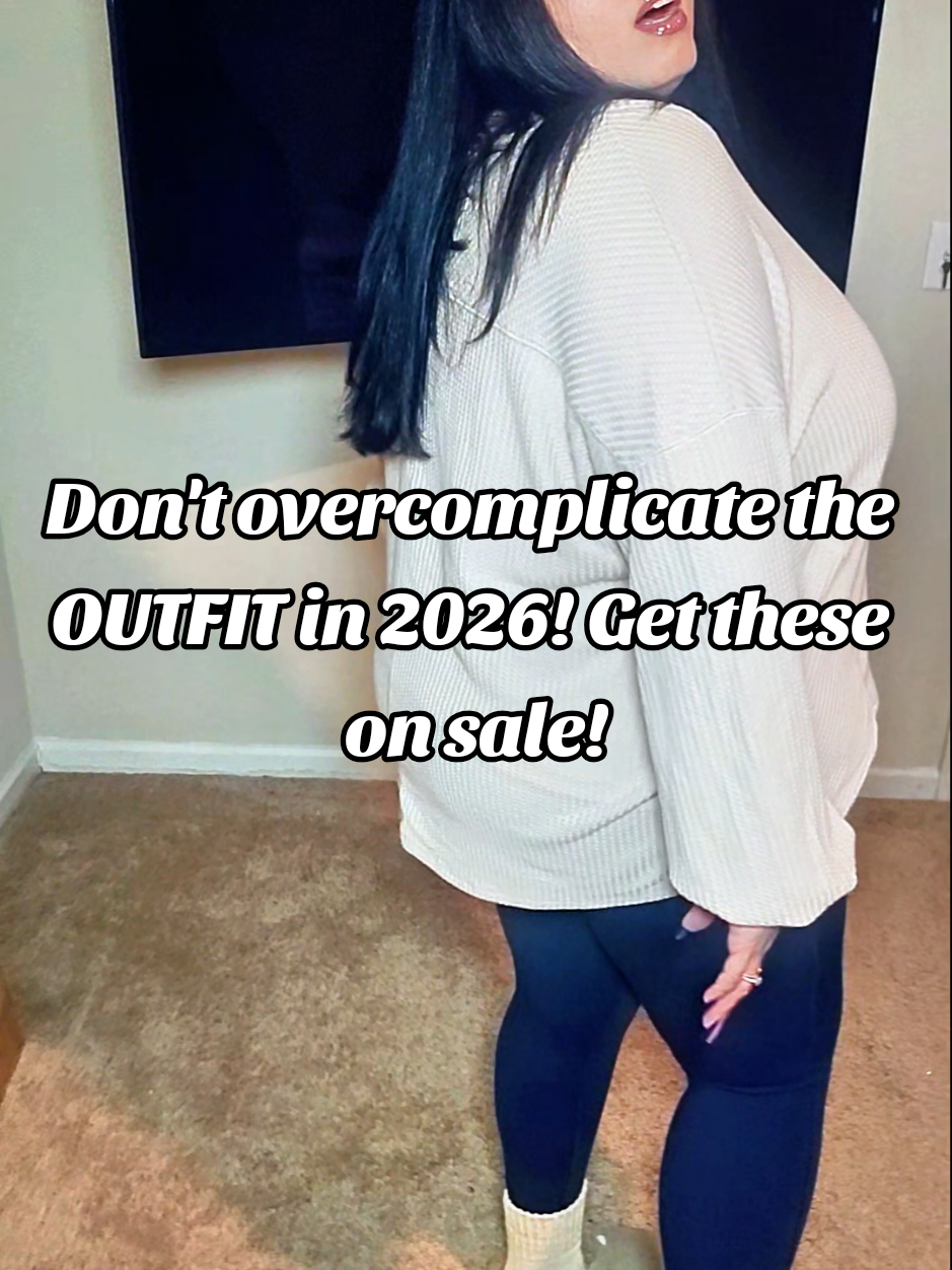 Simple, Comfy, Cute is our 2026 Everyday Fashion Motto and the TikTok Shop delivers that EVERYTIME! Starting with these best sellers leggings by @Halara_official Come in straight and plus sizes and several colors! Buttery soft and snatch effect with DEEP POCKETS!  #halaraeveryday #halaraleggings #tiktokshopblackfriday #leggingsoftiktok #everydaycomfort 