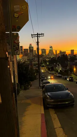Sunset from the westside 🌴🌅 #LA #LosAngeles #California