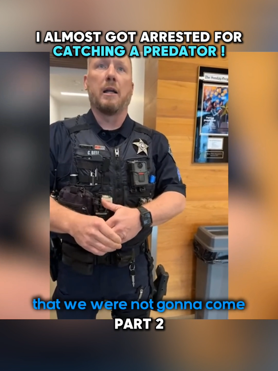 I almost got arrested for catching a pred 🚨 PART 2 #edpwatch #jidion #predcaught #police #viral 
