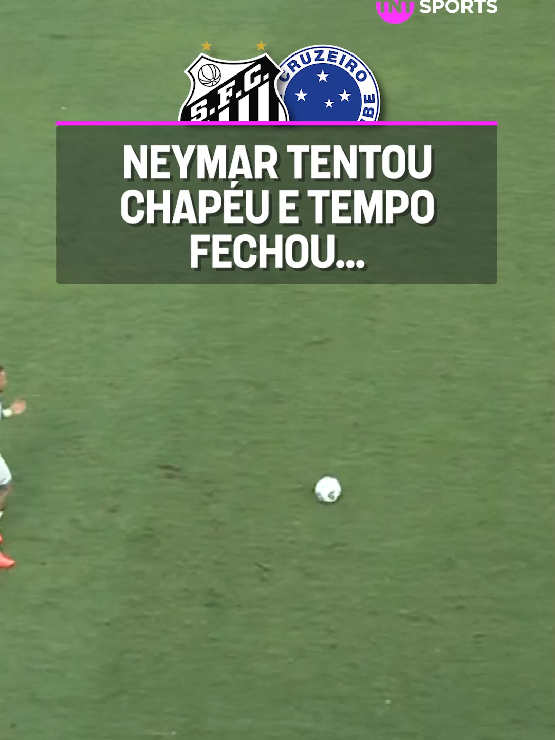 SERÁ QUE FOI O ÚLTIMO TOQUE NA BOLA DO NEYMAR COM A CAMISA DO SANTOS? 👀 Se liga em como acabou Santos x Cruzeiro na Vila Belmiro. O clima esquentou! #foryou #neymar #santos #ney #edit