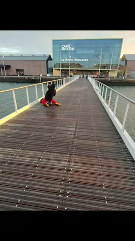 il tombe comme un fou et je repaye ses chaussures 