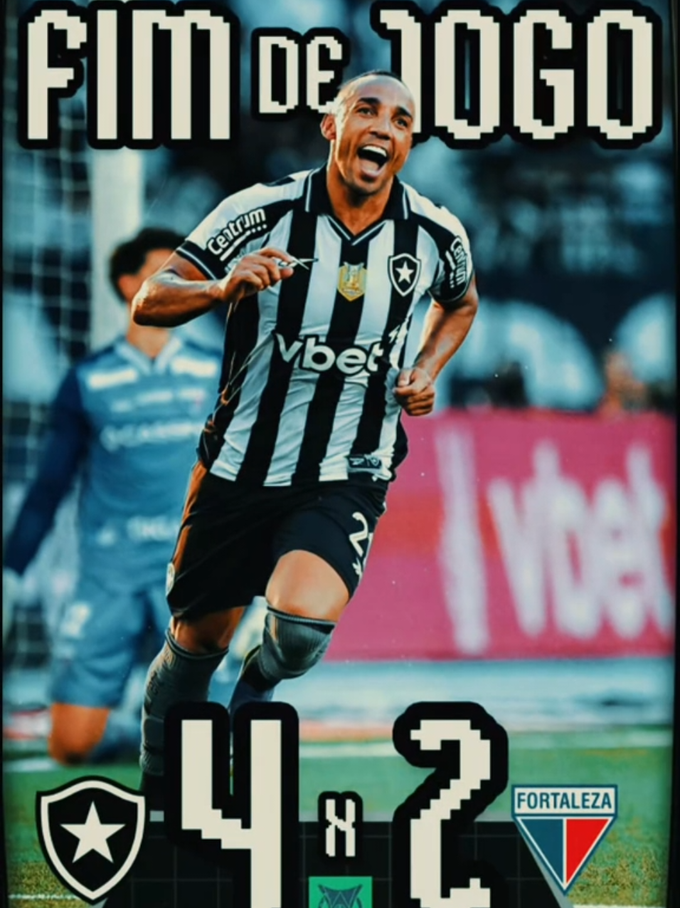 Fim do campeonato Brasileiro 🇧🇷  Botafogo 🔥4X2🦁 Fortaleza  #Botafogo⭐🔥🤍🖤 #botafogooficial #Botafogonotiktok #Brasileirão2025🇧🇷 #Futebol⚽ 