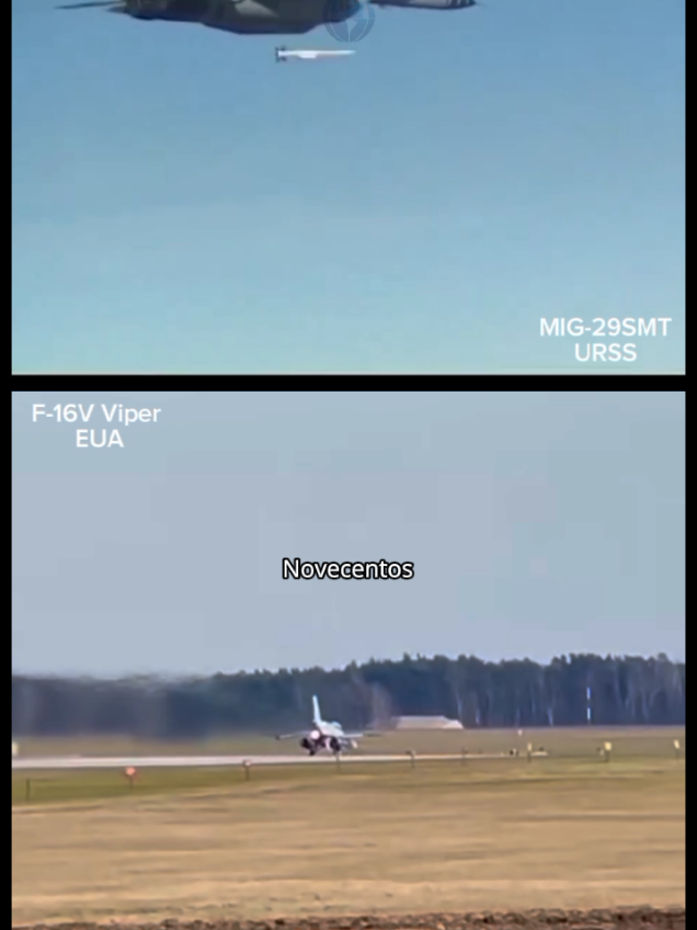 De um lado, o F-16: leve, ágil e cheio de tecnologia. Do outro, o MiG-29: bruto, agressivo e um verdadeiro monstro no dogfight. Aqui eu coloco esses dois clássicos frente a frente e comparo tudo: motor, alcance, manobrabilidade, sensores e armamentos. No fim, quem decide o melhor é você. Então chega aí e tire suas próprias conclusões! #eua #militarytiktok #aviao #caça #foryou 