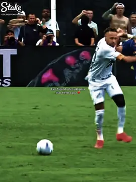 O que o Neymar apanhou hoje não tá escrito. #neymar #santos #neymarhoje #neymartoday 