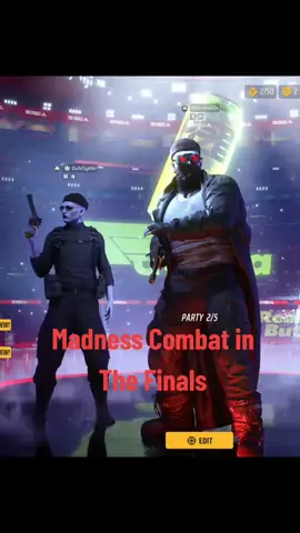 might do a part 2 if I feel like it.#fyp #thefinals #Madnesscombat #funny  #gaming  @Oyster🦪 