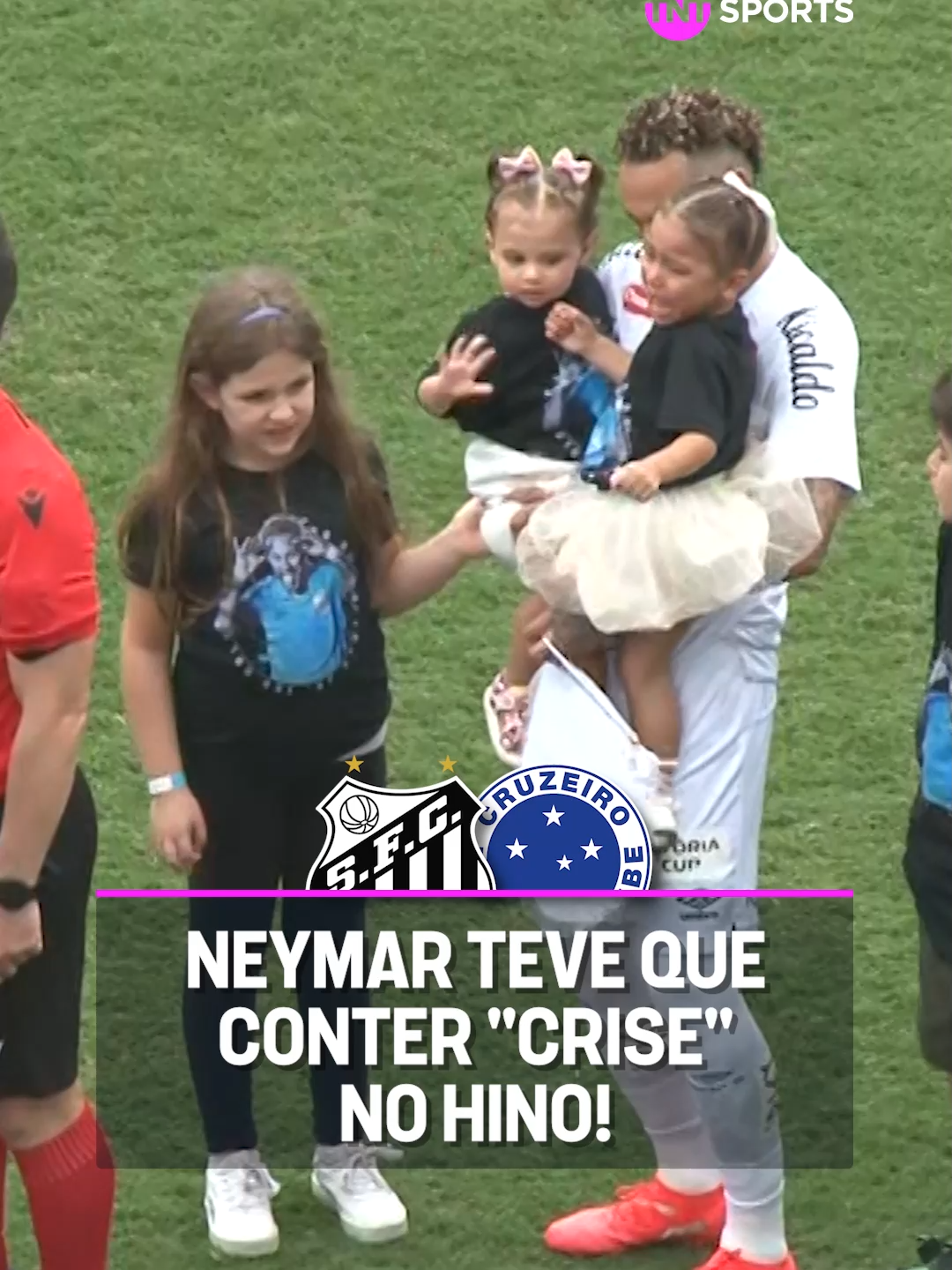 MAVIE CHOROU NO INÍCIO DO JOGO! 🥺😰 É o último jogo do papai Neymar em 2025, entendemos sua tristeza, Mavie! #FutebolBrasileiro #BrasileirãoBetano #tiktokesportes #neymar #mavie
