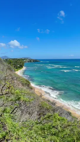 Diamond head beach 🌊 #oahu #hawaiilife #คนไทยในฮาวาย 