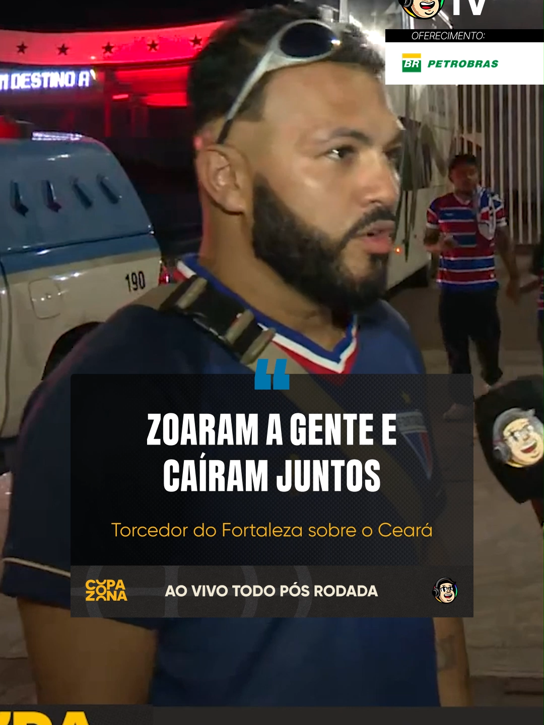 FORTALEZA E CEARÁ ACABARAM JUNTINHOS NO REBAIXAMENTO 👁️👄👁️ #TempoRealCazéTV #CopaZona #BrasileirãoNaCazéTV #BrasileirãoNoYouTube #Internacional #VideoPatrocinado #Petrobras