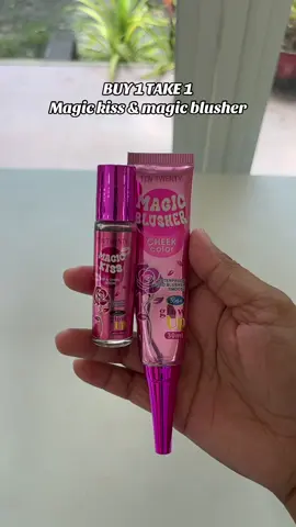 Buy 1 take 1 magic blusher #blusher #magicblusher #lip #magickiss #fyp 