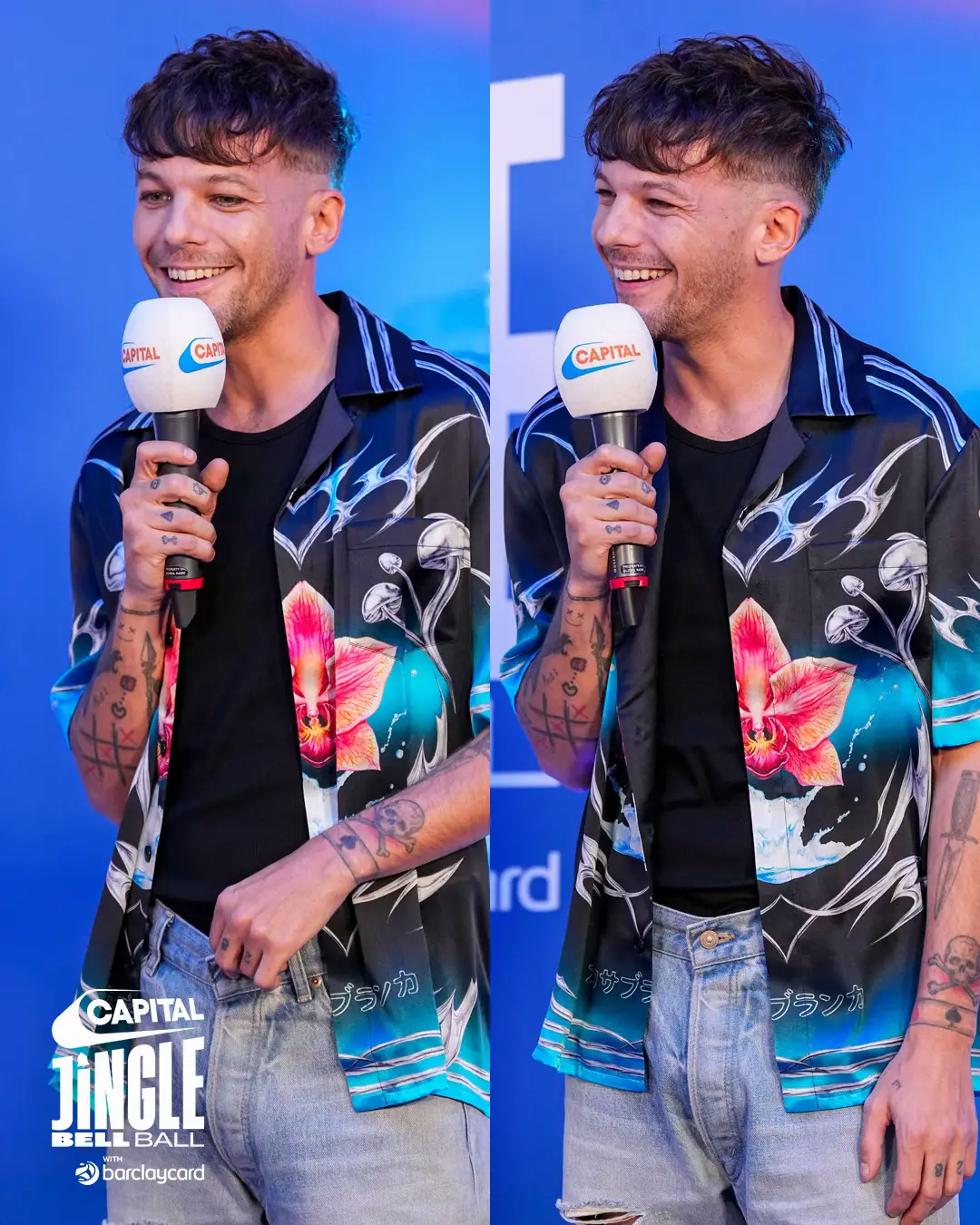 STOP THE PRESS I HAVE PICS OF LOUIS BACKSTAGE AT THE #CapitalJBB 😩#louistomlinson