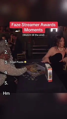 Faze Streamer Awards #top5 #funny #faze #fazeclan #streamer 