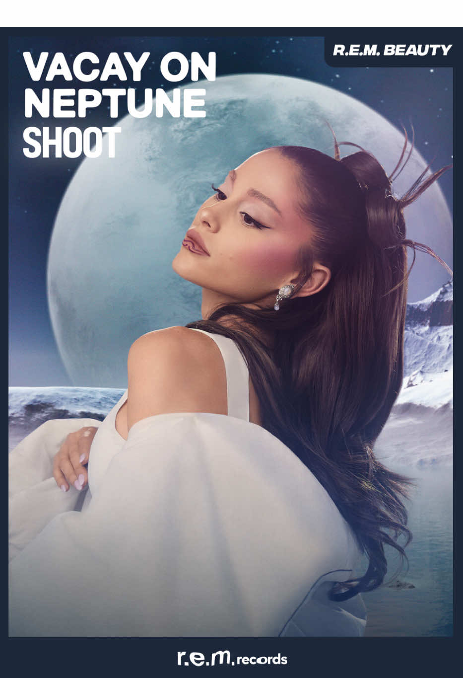 Ariana Grande - Vacay On Neptune (r.e.m. beauty) #fyp #arianagrande #rembeauty #eternalsunshine #tour 